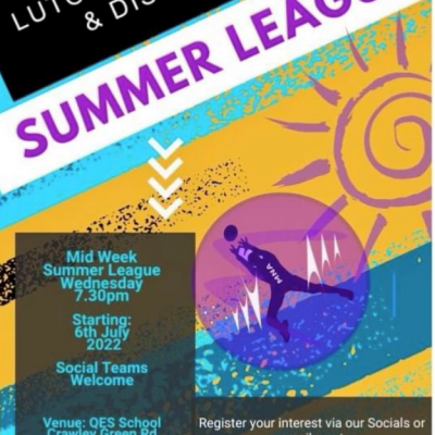 Summer League starts 6th July